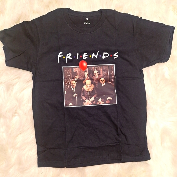 Other - Horror Movie themed Friends Tshirt- NWOT